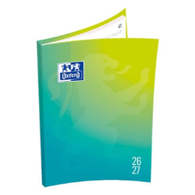 Agenda escolar semanal A6 2026/27 12 meses Oxford Gradient