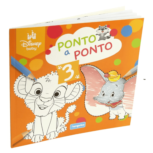 Livro para colorir - Disney Baby: Ponto a ponto – 3