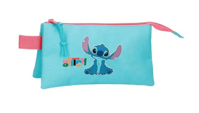 Estojo triplo Stitch Aloha
