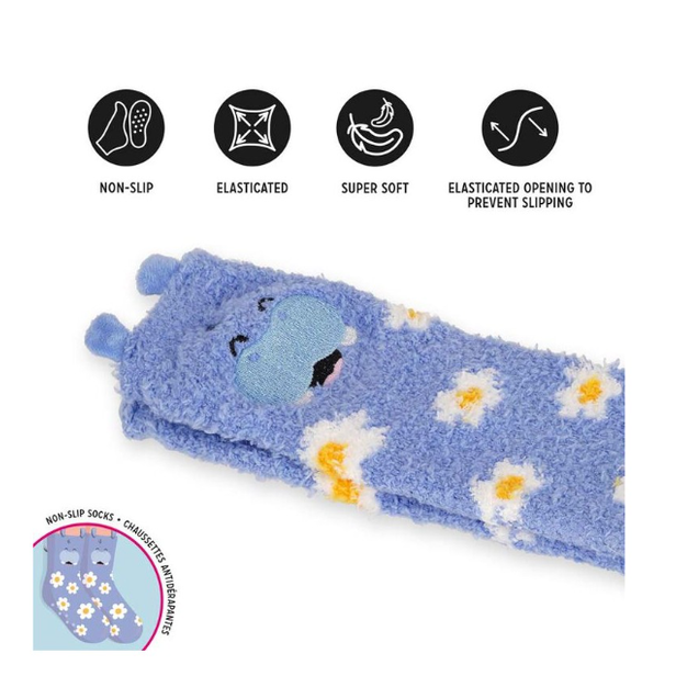 Meias antiderrapantes Legami Hippo Adulto