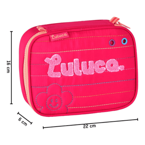 Estojo Luluca Rosa