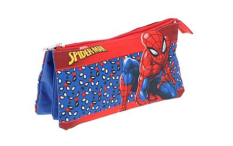 Estojo triplo spiderman