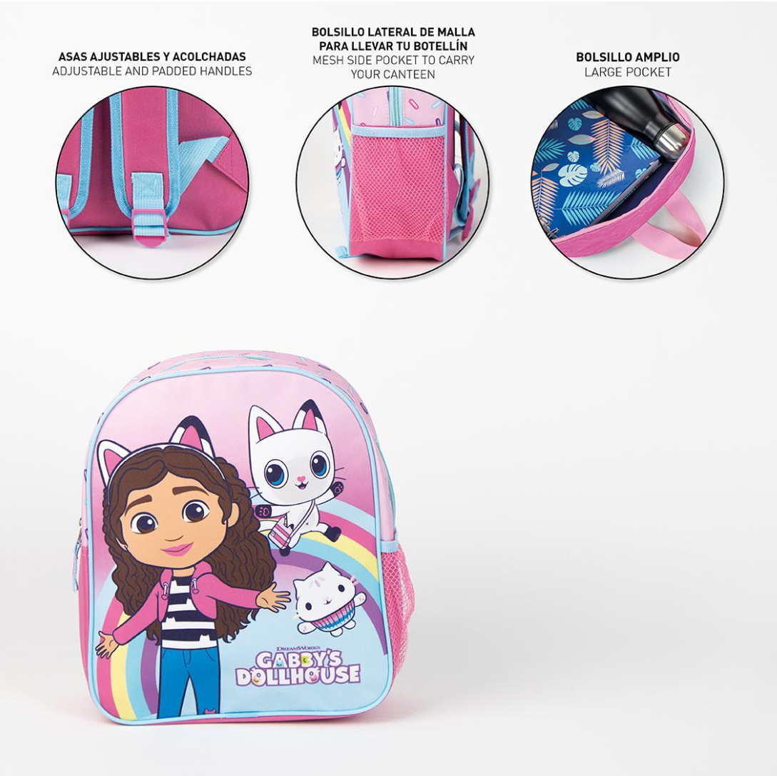 Mochila Pré-escolar Gabby Dollhouse