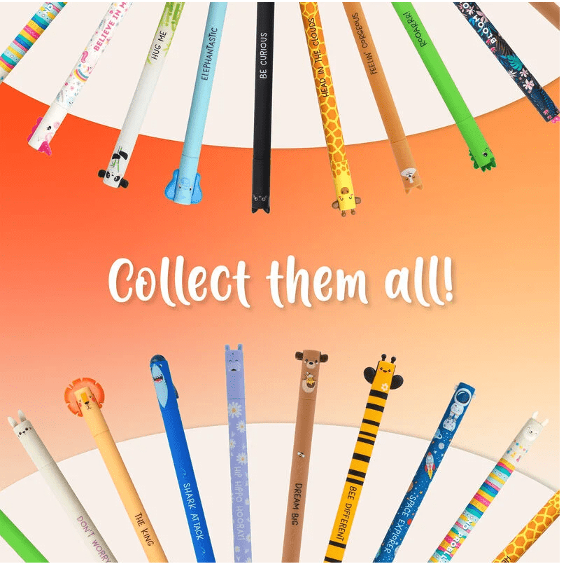 Caneta apagável Ursinho - Papelaria Encantada