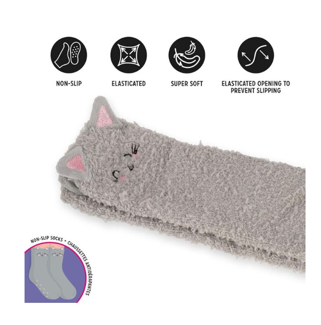 Meias antiderrapantes Legami Kitty Adulto