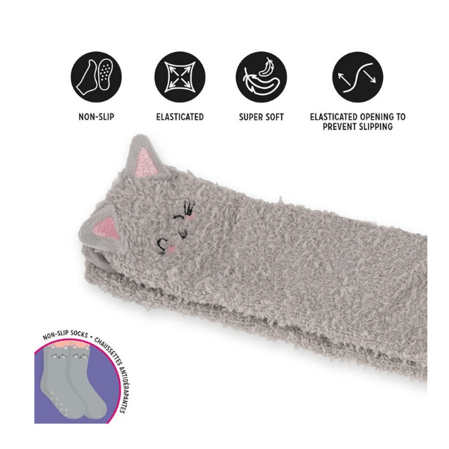 Meias antiderrapantes Legami Kitty Adulto