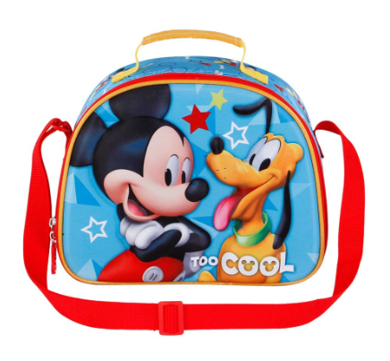 Lancheira térmica Mickey e Pluto - Papelaria Encantada