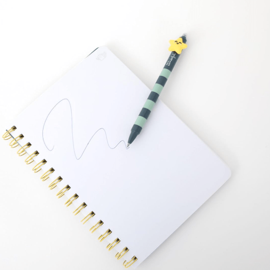 Caneta Apagável e retrátil Estrela - Mr. Wonderful