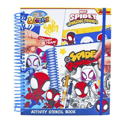 Livro de desenho e Atividades Spidey