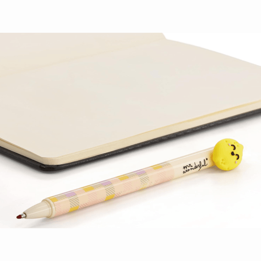 Caneta Apagável e retrátil Limão - Mr. Wonderful