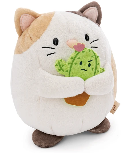 Nici - Mymochi Hello Edition, Gato Angy 16cm, c/cacto em caixa