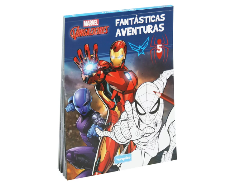 Livro para colorir - Disney Fantásticas Aventuras – 5