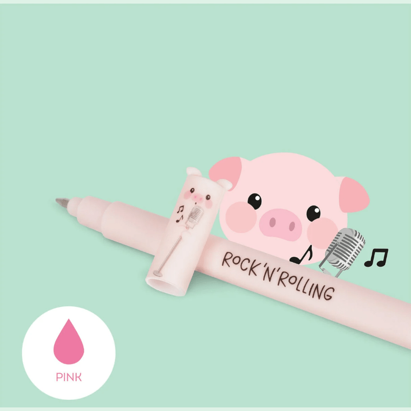 Conjunto 4 canetas apagáveis Quinta (Farm) Legami