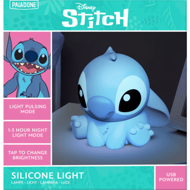 Candeeiro 3D Stitch 15cm