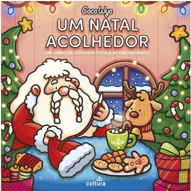 Livro colorir - Um natal acolhedor
