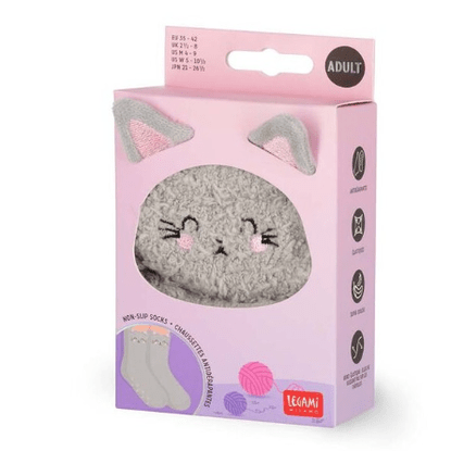 Meias antiderrapantes Legami Kitty Adulto