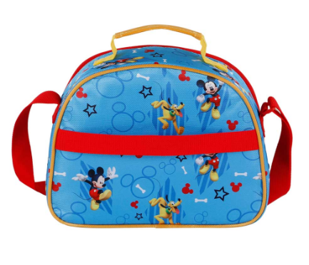 Lancheira térmica Mickey e Pluto - Papelaria Encantada
