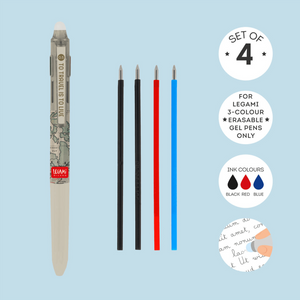 Recargas Canetas legami 3 cores - Papelaria Encantada