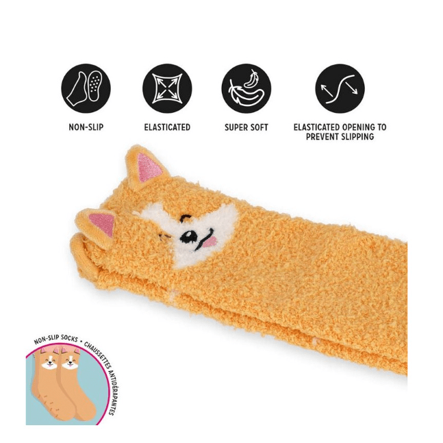 Meias antiderrapantes Legami Corgi Adulto