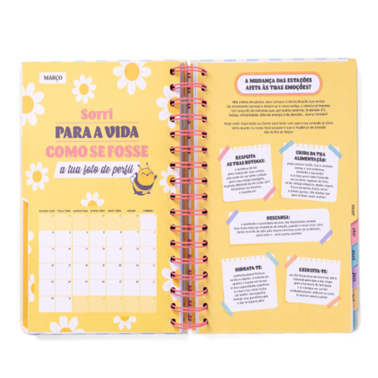 Agenda Wonder 2025-26 Diária - Cada dia mais e melhor - Mr.Wonderful