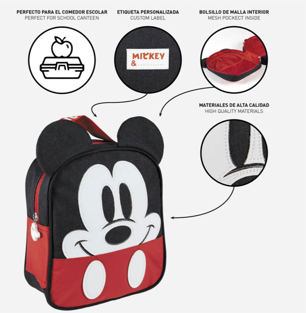 Lancheira Mickey - Papelaria Encantada