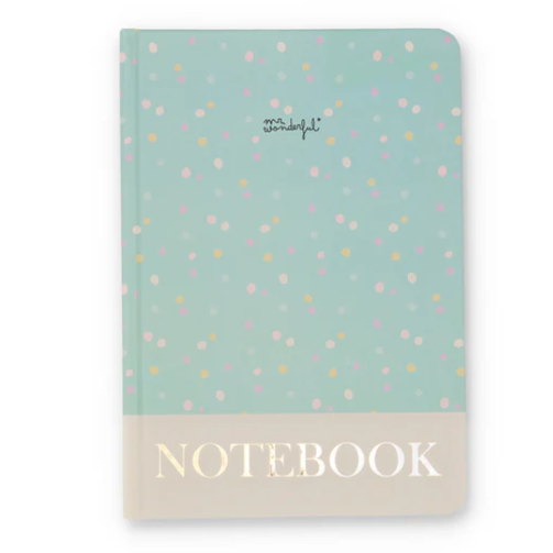 Notebook A6 Mr Wonderful - Print pontinhos
