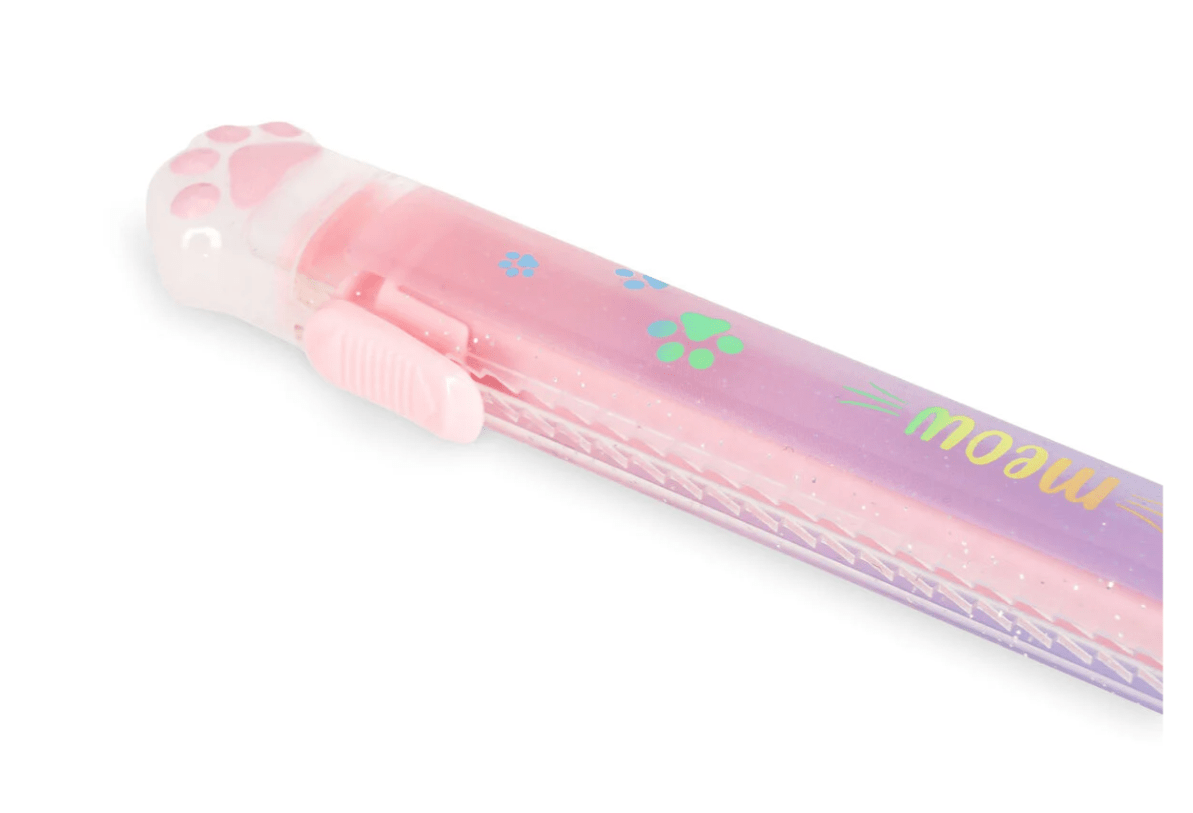 Borracha retrátil com recarga Meow Legami