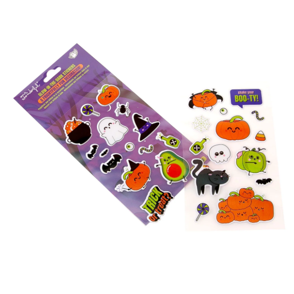 Glow-in-the-dark stickers - Halloween Mr Wonderful