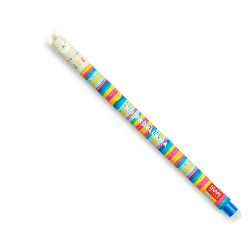 Caneta apagável Llama - Papelaria Encantada