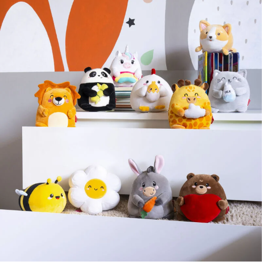 Peluche mini pelúcia - Super macio Unicórino