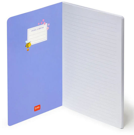 Caderno legami A5 Pautado - Bee