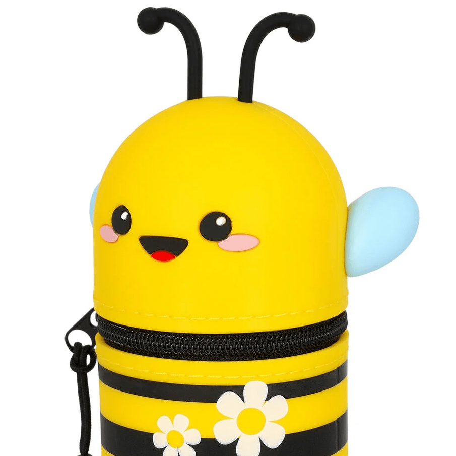 Estojo de silicone macio 2 em 1 - Kawaii Abelha
