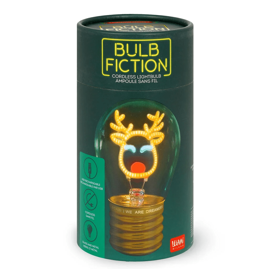 Candeeiro de mesa em forma de lâmpada - Bulb Fiction