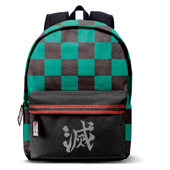Mochila Tanjiro Kamado Demon Slayer Kimetsu No Yaiba 44 cm