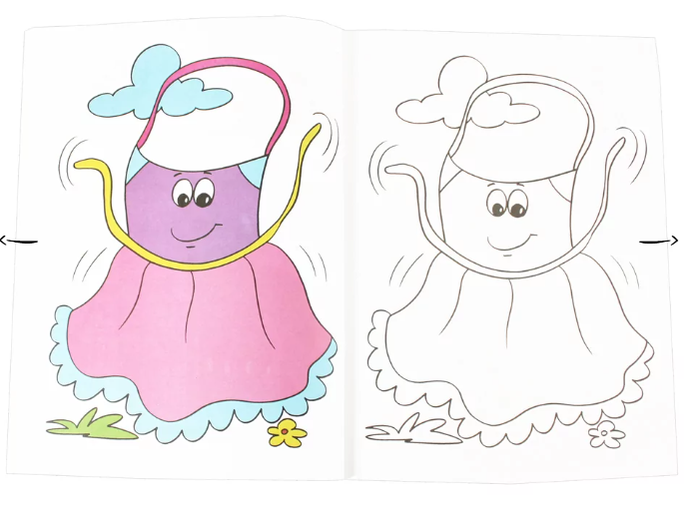 Livro para colorir - Lápis de Cor 2