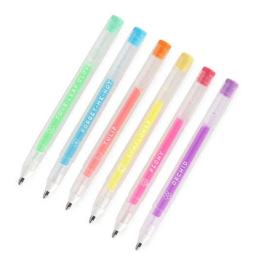 Conjunto de 6 canetas de gel Pastel Legami - Spring is in the air
