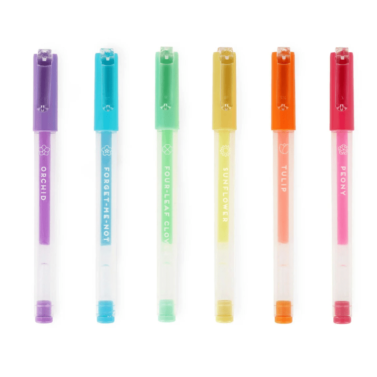 Conjunto de 6 canetas de gel Pastel Legami - Spring is in the air