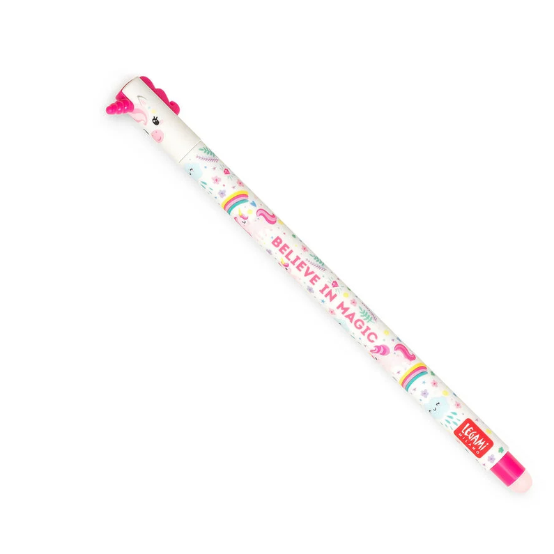 Caneta apagável Unicórnio - Papelaria Encantada