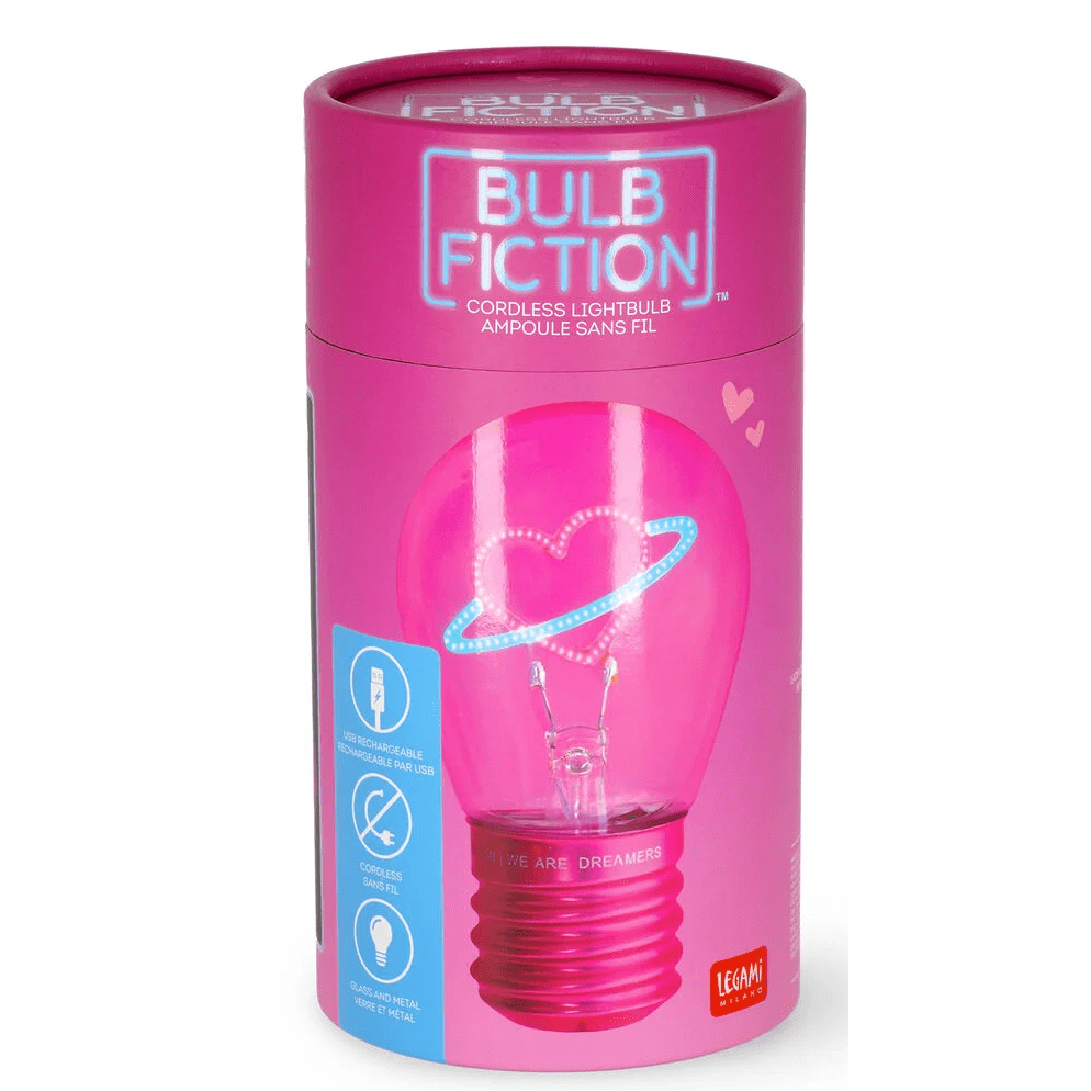 Candeeiro de mesa em formato de lâmpada - Bulb Fiction