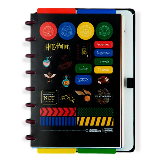 Caderno A5 black by Harry Potter