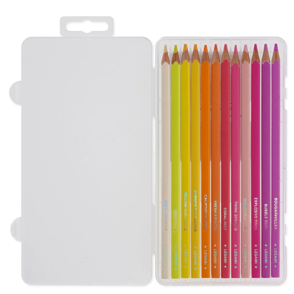 Conjunto 12 lápis de cor Sunset Palette Legami