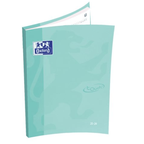 Agenda Escolar Semanal 12 Meses 2025-2026 Oxford School A6 Tons Pastel