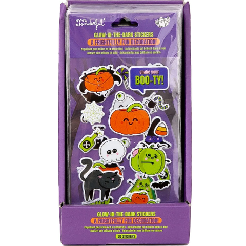 Glow-in-the-dark stickers - Halloween Mr Wonderful