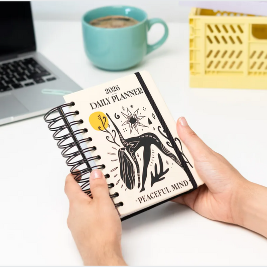 AGENDA ANUAL 2026 UM DIA POR PAGINA S PEACEFUL MIND