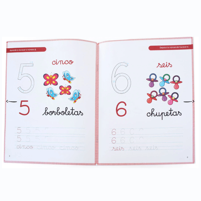 Livros didáticos - Números e Letras – Números
