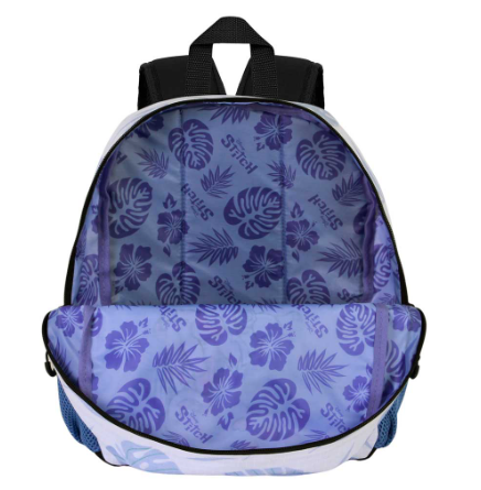 Mochila Lilo e Stitch Lilás Doce Casal Lilo e Stitch