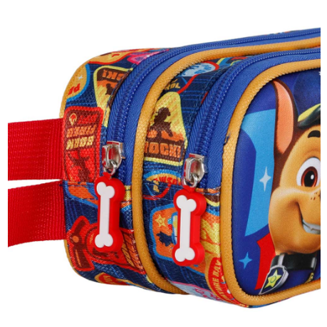 Estojo duplo Patrulha pata 3D