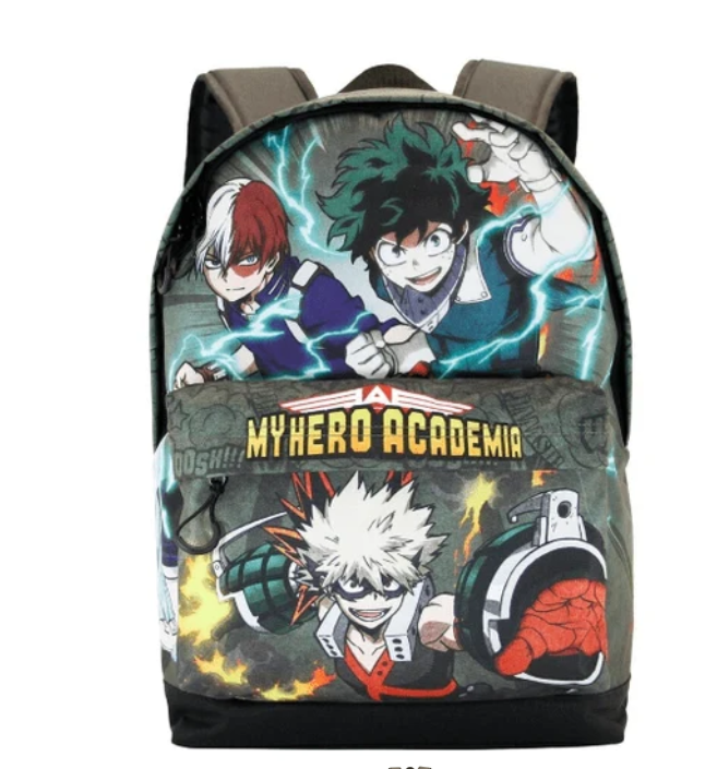 Conjunto My Hero Academia - Mochila + Estojo Triplo