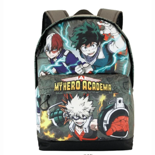 Conjunto My Hero Academia - Mochila + Estojo Triplo