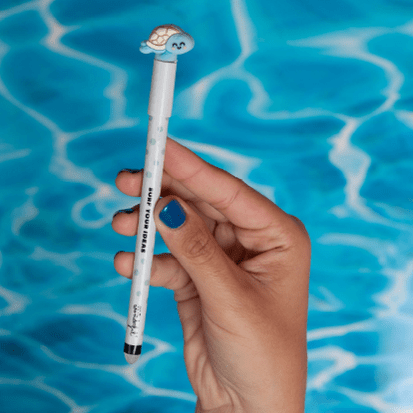 Caneta Apagável Bo-Bo Tartaruga Mr wonderful